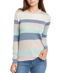 Best reviews of โค๏ธ Chinti & Parker Striped Wool & Cashmere-Blend Sweater - ๐ฉ women ๐