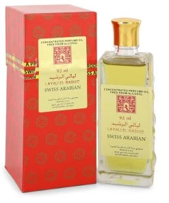 Best Sale 🤩 Swiss Arabian 552088 3.2 oz Layali El Rashid Concentrated Perfume Oil Free From Alcohol for Unisex 👍