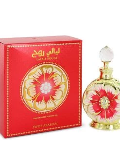 Cheap 🌟 Swiss Arabian 548640 0.5 oz Concentrated Perfume Oil for 👩 Women - Arabian Layali Rouge 🧨