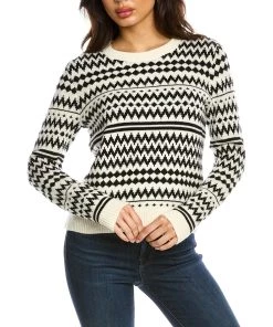 Outlet 🎉 Chinti & Parker Pop Fair Isle Wool & Cashmere-Blend Sweater - 👩 women 🔥