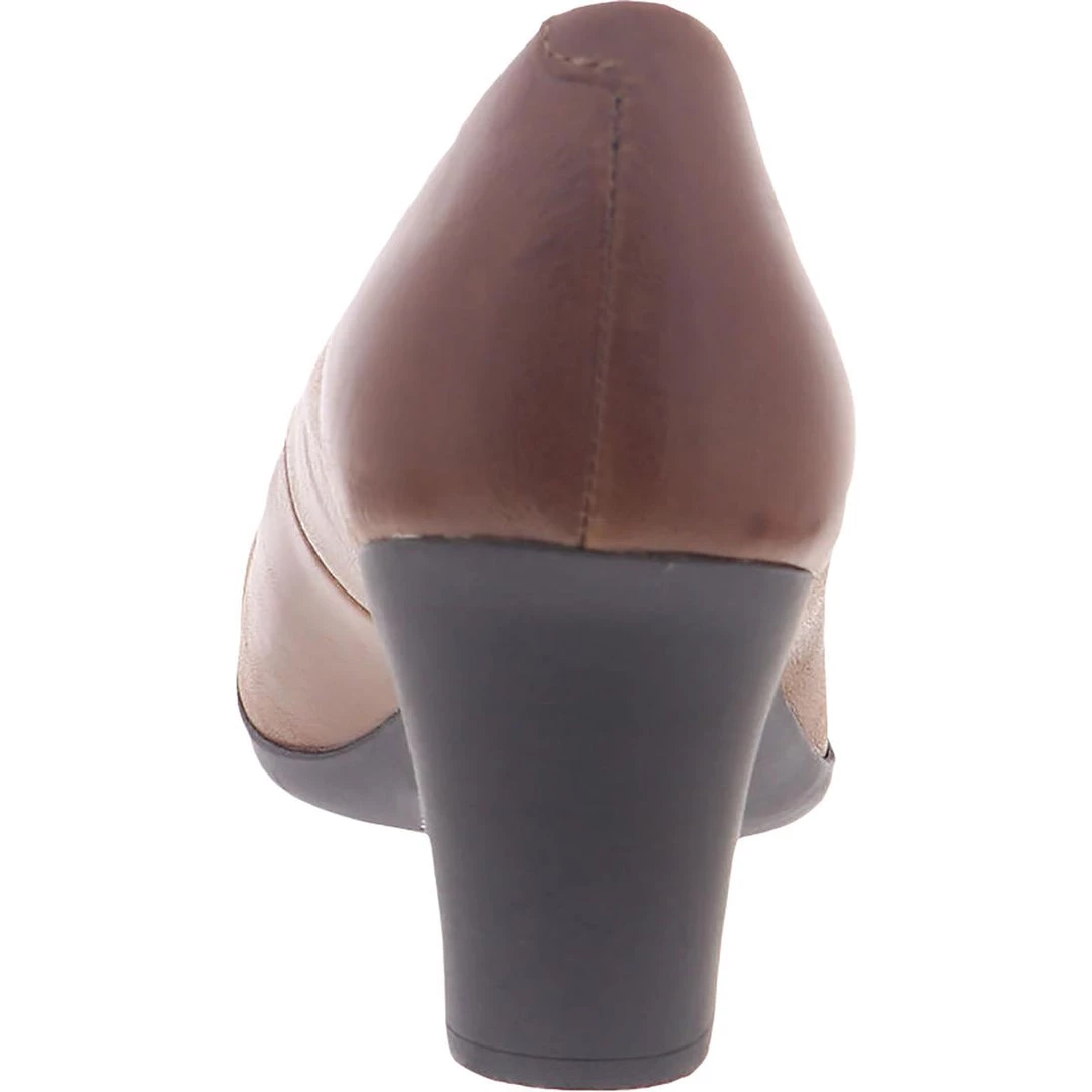 Budget โ๏ธ Comfortiva Noxi ๐ฉ Womens Leather Block Heel Pumps โจ 5 Budget โ๏ธ Comfortiva Noxi ๐ฉ Womens Leather Block Heel Pumps โจ - Image 3