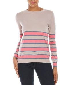 Outlet 😀 Chinti & Parker Bands Cashmere Sweater - 👩 women 💯