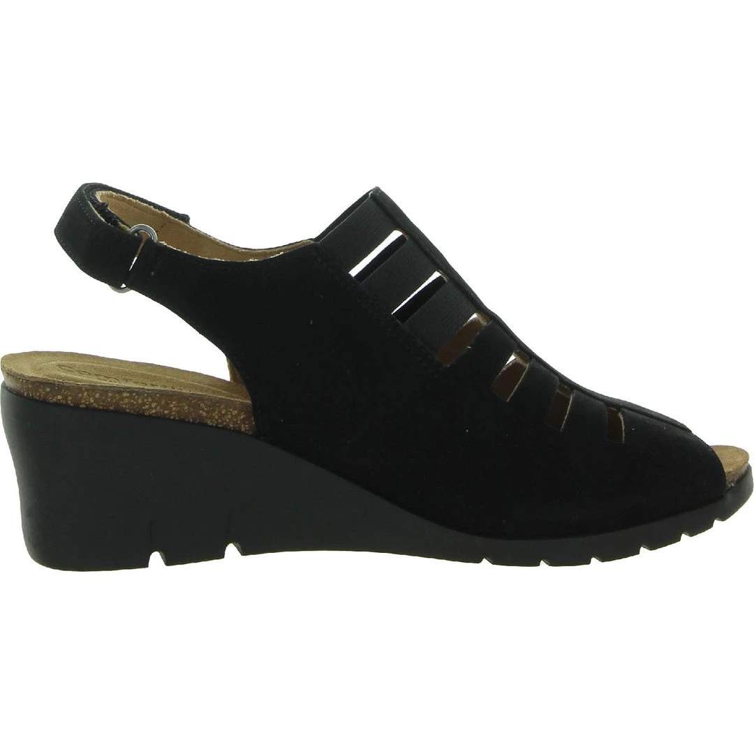 Wholesale 💯 Comfortiva Alana 👩 Womens Nubuck Memory Foam Wedge 🩴 Sandals ❤️ 4 Wholesale 💯 Comfortiva Alana 👩 Womens Nubuck Memory Foam Wedge 🩴 Sandals ❤️ - Image 2