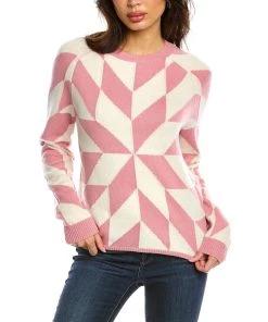Budget ๐ Chinti & Parker Graphic Snowflake Wool & Cashmere-Blend Sweater - ๐ฉ women โ