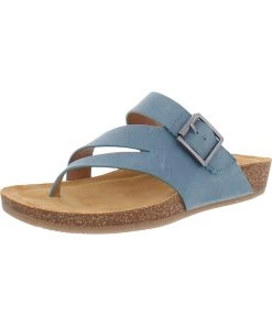 Best deal 👍 Comfortiva Geary 👩 Womens Footbed Buckle Thong 🩴 Sandals 🌟