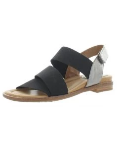 Best reviews of ⭐ Comfortiva Dacey 👩 Womens Metallic Ankle Flat 🩴 Sandals 🌟