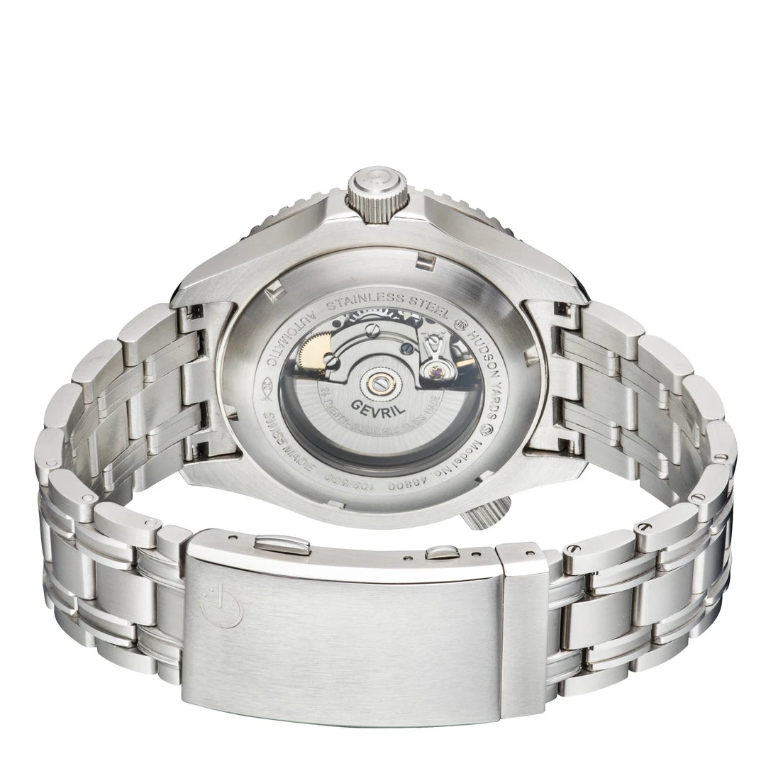 Brand new ๐ Gevril Hudson Yards Men's โ Watch Blue Dial Stainless Steel Bracelet โจ 5 Brand new ๐ Gevril Hudson Yards Men's โ Watch Blue Dial Stainless Steel Bracelet โจ - Image 3