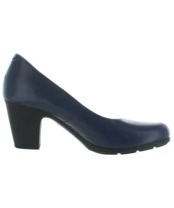 Flash Sale โค๏ธ Comfortiva Noxi ๐ฉ Womens Leather Comfort Insole Round Toe ๐ Heels โ