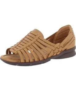Best Pirce 🔔 Comfortiva Putnam 👩 Womens Flat Slip On Huarache 🩴 Sandals 🌟